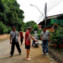 “นพดล วังใน” ปธ.สภา.ทม.แพร่ พร้อมสท.”ลุยสำรวจ” พื้นที่ เตรียมปรับปรุงถนนเส้นบนเมกฯ