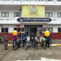 ตร.สภ.พระธาตุช่อแฮฯ ลุยจับกุมวัยรุ่นใช้รถจยย.ท่อไอเสียเสียงดังฯ