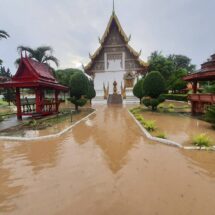 น้ำป่าไหล หลากเข้าท่วมพื้นที่ ต.แดนชุมพล อ.สอง จ.แพร่