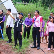 สพม.น่าน ลงพื้นที่สำรวจความเสียหายและวางแผนฟื้นฟูโรงเรียนบ่อเกลือ จากเหตุฝนตกหนักและดินสไลด์