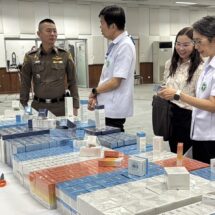 CIB ผนึก อย. ทลายโกดังซุกวัตถุอันตราย-เครื่องสำอางเถื่อน มูลค่า 20 ล้านบาท!