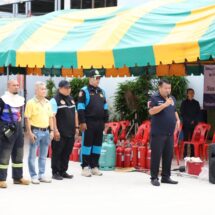 ปทุมธานี-นายกแจ๊ส ซ้อมแผนป้องกันและบรรเทาสาธารณภัยระงับภัย หมู่บ้านจัดสรร ศูนย์การค้า