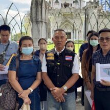 กลุ่มผู้เสียหายบ้านน็อคดาวน์ รวมตัวร้องกองปราบฯ หลังถูกหลอก สูญเงินกว่า 10 ล้านบาท
