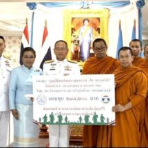 วัดอินทรวิหาร ส่งมอบงบสงเคราะห์ทหารผ่านศึก ถวายเป็นพระราชกุศล 12 สิงหาคม