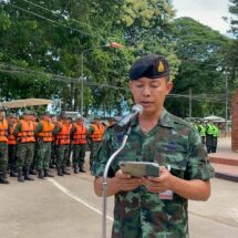 มทบ.38 ตรวจความพร้อมรับมือพายุ “คาจิกิ” จัดกำลัง 60 ชุดปฏิบัติการช่วยเหลือประชาชน