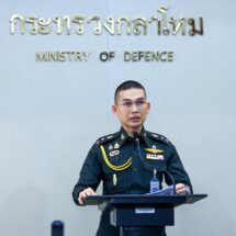รมว.กลาโหม สั่งการทุกเหล่าทัพ เตรียมพร้อม ยุทโธปกรณ์พร้อมกำลังพล รับมือและช่วยเหลือประชาชนจากอุทกภัยทั่วประเทศ