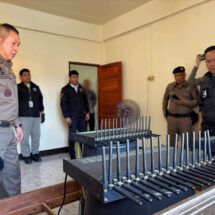 ตำรวจภูธรภาค 4 บุกตรวจยึด “ซิมบ็อกซ์” กลางเมืองมุกดาหาร ขยายผลโยงเครือข่ายสแกมเมอร์
