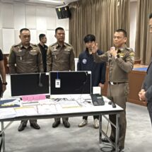 ตำรวจสอบสวนกลาง (CIB) ร่วมมือสถานเอกอัครราชทูตสาธารณรัฐเกาหลีประจำประเทศไทยปฏิบัติการบุกทลายแก๊งคอลเซ็นเตอร์ชาวเกาหลีใต้