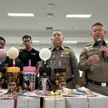 ตำรวจสอบสวนกลาง (CIB) ร่วมกับภาคีเครือข่ายบุกทลายเครือข่ายแก๊สหัวเราะรายใหญ่กลางกรุง รวบ 5 จีนเทาหลังบุกค้นแหล่งสต๊อกของ 3 จุด ยึดของกลาง 1,770 ถัง มูลค่ากว่า 3.5 ล้านบาท”