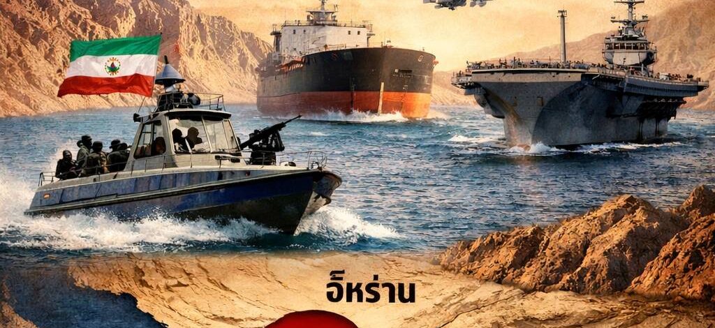 ด่วน! อิหร่านประกาศปิดช่องแคบฮอร์มุซอีกครั้ง โต้สหรัฐฯ ปมปิดล้อมทางทะเล สะเทือนเส้นทางน้ำมันโลก