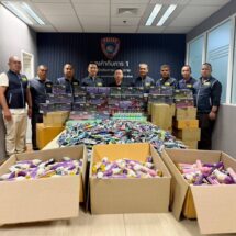 ปคบ. ทลายขบวนการบุหรี่ไฟฟ้าออนไลน์ ลอบส่งพัสดุจากสงขลา กระจายทั่วประเทศ ยึดของกลางค่ากว่า 1.5 ล้าน