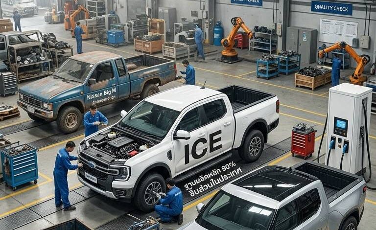 รัฐดัน “รถเก่าแลกรถใหม่” ฝ่าโจทย์หิน 2.6 ล้านคัน ชูโมเดลหนุนสันดาปคู่ EV รักษาฐานผลิตหลัก