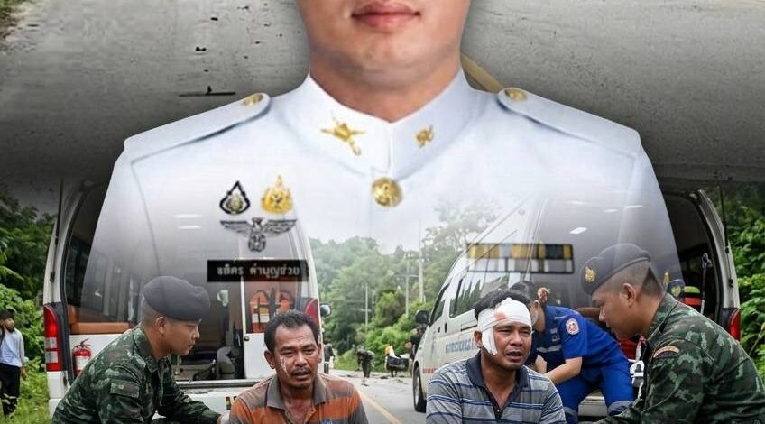 อาลัยวีรบุรุษชายแดนใต้! “ส.อ.อดิศร” พลีชีพเหตุลอบบึ้มรถทหารพรานที่นราธิวาส สะเก็ดระเบิดทำชาวบ้านเจ็บซ้ำอีก 2 ราย