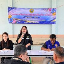 “นายกดำรงเกียรติ กิตติประภัสร์”ทต.เด่นชัย นำทีม จัดประชุมประชาคมแผนพัฒนาท้องถิ่น (พ.ศ.2571-2575)