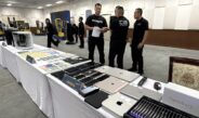 ที่ห้องแถลงข่าวชั้น 2 อาคารประชาอารักษ์ (บก.ป.) ตำรวจสอบสวนกลาง (CIB)พล.ต.ต.สุวัฒน์ แสงนุ่มรอง ผบช.ก. พร้อมด้วย น.ส.แนน บุณย์ธิดา สมชัย รัฐมนตรีช่วยว่าการกระทรวงดิจิทัลเพื่อเศรษฐกิจและสังคม (DE) และ พ.ต.อ. สุรพงศ์ เปล่งขำ เลขาธิการคณะกรรมการคุ้มครองข้อมูลส่วนบุคคล (PDPC) ร่วมกันแถลงผลปฏิบัติการ Cut Down Scam 2 ถอนรากเครือข่ายค้าข้อมูลคนไทย