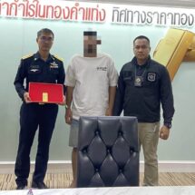 จากเบาะแส 1386 สู่การทลายเครือข่ายฟอกเงินข้ามชาติ! ปปส.ภาค 8 บุกรวบทองคำแท่ง 99.99% หนัก 1 กก. สกัดส่งนายใหญ่หนีกบดานพม่า ยึดทรัพย์รวมเฉียด 9 ล้าน