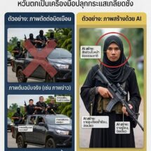 เช็กก่อนชัวร์! กอ.รมน. เตือนภัย “ภาพตัดต่อ-สื่อชี้นำ” ปลุกกระแสเกลียดชัง วอนสังคมหยุดแชร์-แจ้งเบาะแส 1341
