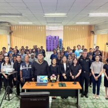 ปลอดภัยไว้ก่อน ! “นายกดำรงเกียรติ กิตติประภัสร์”ทต.เด่นชัย ร่วมพิธีเปิดโครงการอมรมกลุ่มเสี่ยงเพื่อป้องกันและควบคุม โรคเลบโตสไปโรซิล (โรคไข้ฉี่หนู) และโรคเมลิออยด์ (โรคไข้ดิน) ประจำปี 2569