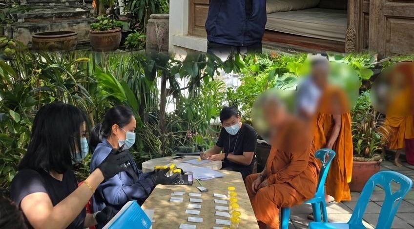 : แกะรอยสายด่วน 1386 บุกวัดดังปากน้ำ รวบพระลูกวัดซุกเคคากุฏิ จับสึกคาผ้าเหลือง