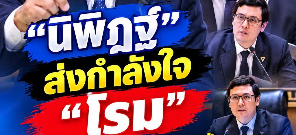 “นิพิฏฐ์” ส่งกำลังใจ “โรม” แม้ไม่ถูกจริต ชี้ทำหน้าที่ฝ่ายค้านได้ดีแล้ว ปมทรัพย์สินพันล้าน สส.รัฐบาลจุดติดแน่!